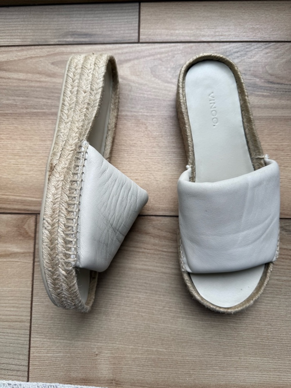 Vince Jesse Espadrille Platform Sandals